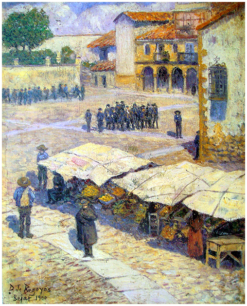 Dario Regoyos La huelga en Bejar