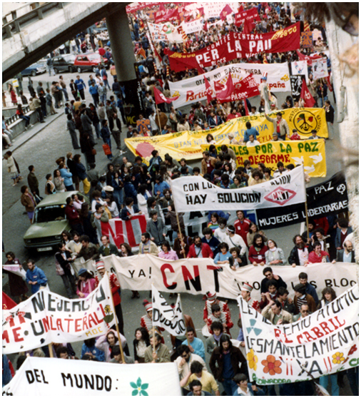 Manifestacion 1 mayo atocha