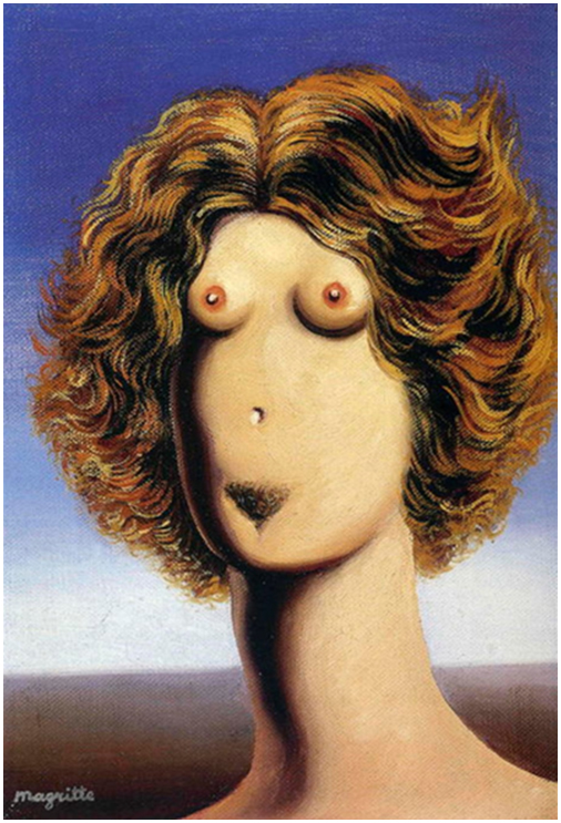 magritte, la violacion