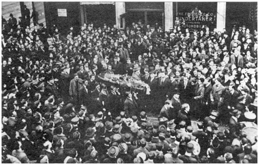 Entierro de Joe Hill