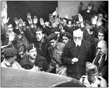 Unamuno y Millán Astray