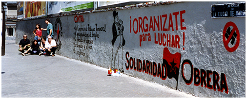 solidaridad obrera mural 1996