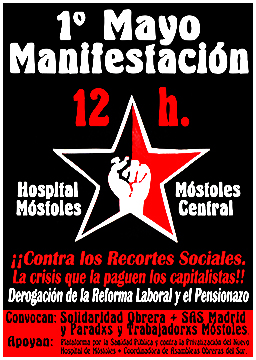 cartel 1 mayo solidaridad obrera 2011