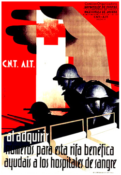 cartel anonimo hospitales sangre