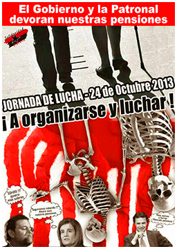 cartel lucha pensiones 2013